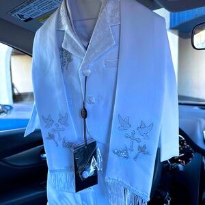 White baby suit sets